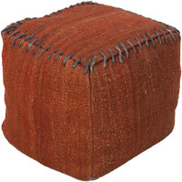 Binns 18" Wide Square Pouf Ottoman by The Twillery Co.