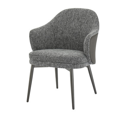 Dooling Upholstered Arm Chair in Gray by Corrigan Studio