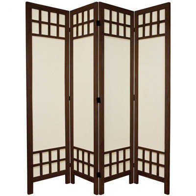 Kamoria 5.5 Ft Tall Fabric Folding Room Divider