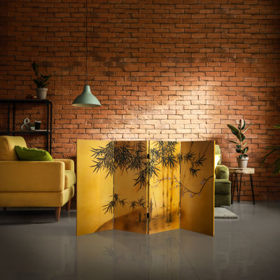 Keir 3 ft. Tall Folding Art Screen by Winston Porter