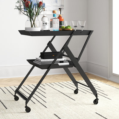 Eure Bar Cart by Mercury Row