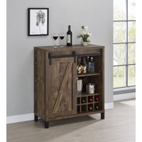 Kenda Bar Cabinet by Gracie Oaks