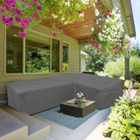 Water Resistant Patio Sectional Cover by Arlmont & Co.
