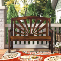 Ponce Outdoor Wood Garden Bench by Andover Mills