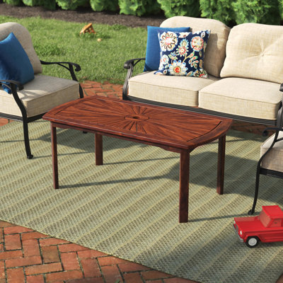Ponce Solid Wood Coffee Table by Andover Mills