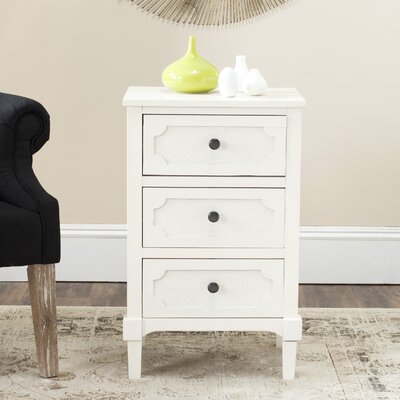 Griffin Solid Wood 3 - Drawer Accent Chest by Alcott Hill