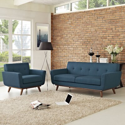Engage Armchair and Loveseat by Modway