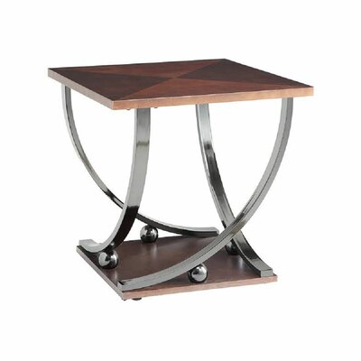 Akiel Floor Shelf End Table with Storage by Orren Ellis