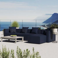 Modway Saybrook Outdoor Patio Upholstered 5-Piece Sectional Sofa by Modway
