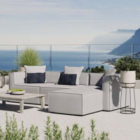 Modway Saybrook Outdoor Patio Upholstered 4-Piece Sectional Sofa by Modway