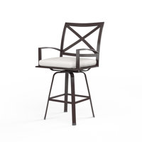 Mulcahey Swivel Patio Counter Stool with Cushion by Sol 72 Outdoor