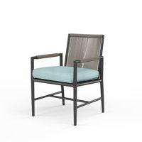 Esme Patio Dining Armchair with Cushion by Joss & Main