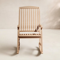 Allison Teak Outdoor Rocking Chair by Kelly Clarkson Home