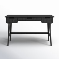 Tobago 51" Desk with Cane Drawer Fronts by Kelly Clarkson Home
