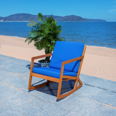 Cormach Mathew Patio Rocking Chair by Alcott Hill