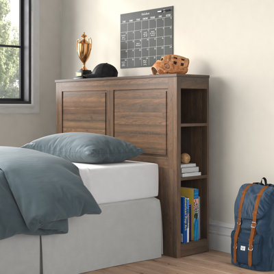 Aaden Bookcase Headboard by Three Posts Teen