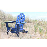 Hartington Plastic Adirondack Chair by Three Posts