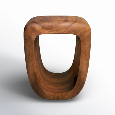 Alpine Solid Wood Decorative Stool by AllModern
