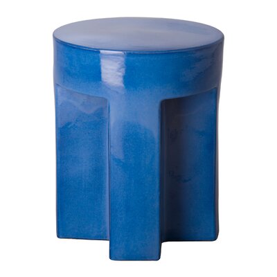 Ceramic Garden Stool by Dakota Fields