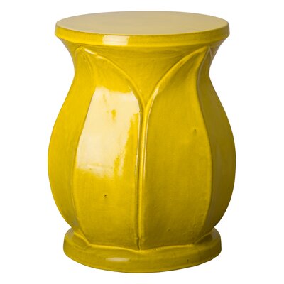 Ceramic Decorative Stool by Dakota Fields