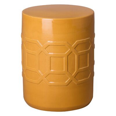 Hasnain Ceramic Garden Stool by Dakota Fields
