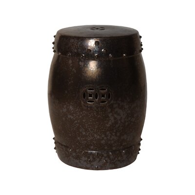Hentges Ceramic Garden Stool by Breakwater Bay