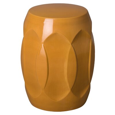 Ceramic Garden Stool by Dakota Fields