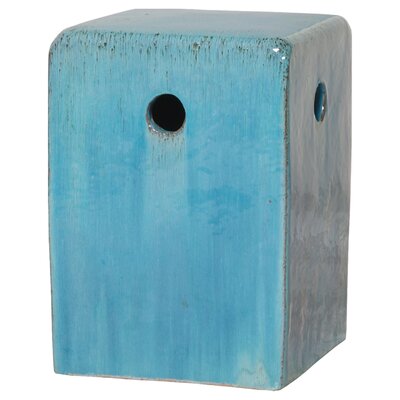 Ceramic Garden Stool by Dakota Fields