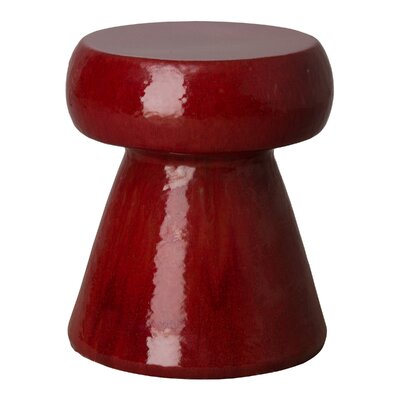Ceramic Garden Stool by Dakota Fields