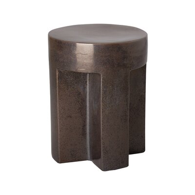 Ceramic Garden Stool by Dakota Fields