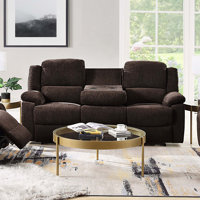 Ethylene 79" Chenille Pillow top Arm Reclining Sofa, Modern Sofa Couch,sofas,couches