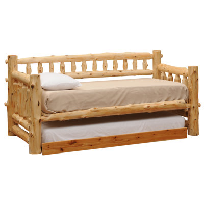 Cedar Log Daybed by Fireside Lodge