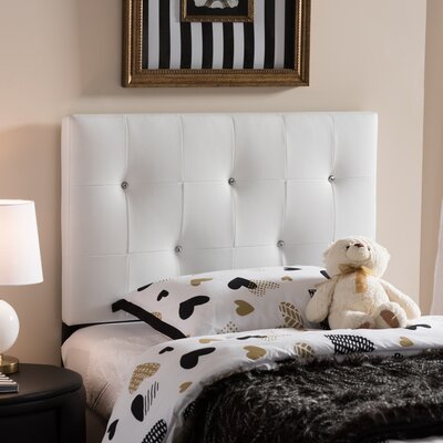 Espartaco Twin Upholstered Panel Headboard by Lark Manor