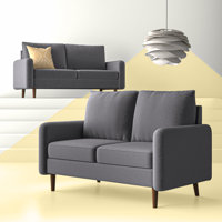 Fosston 2 Piece Velvet Living Room Set
