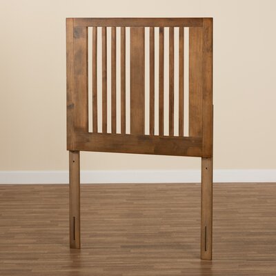 Chanais Solid Wood Slat Headboard by Wade Logan