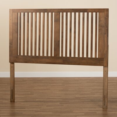 Chanais Solid Wood Slat Headboard by Wade Logan