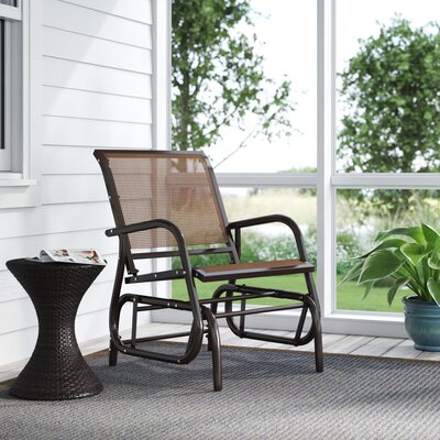 Cleamon Glider Chair by Winston Porter