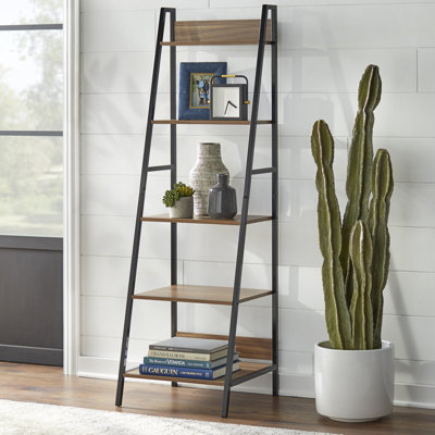 Noelton 65" H x 20" W Steel Ladder Bookcase by 17 Stories