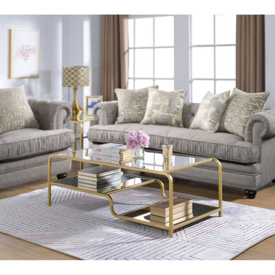 Coffee Table with Storage by Everly Quinn