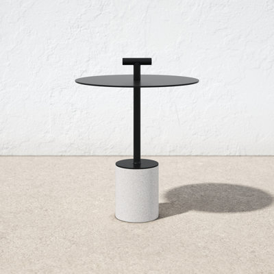 Wilcox Powder Coated Aluminum Side Table by 17 Stories