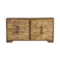 Regan Mango Wood Random Strips Sideboard