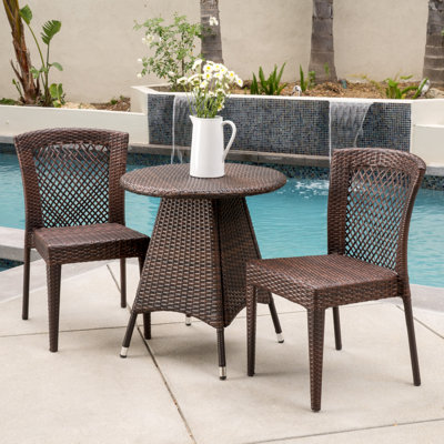 Boydston 3 Piece Bistro Set by Bayou Breeze
