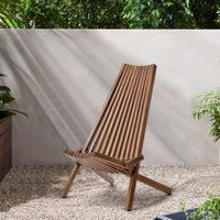 Abingdon Wood Folding Adirondack Chair by Sand & Stable