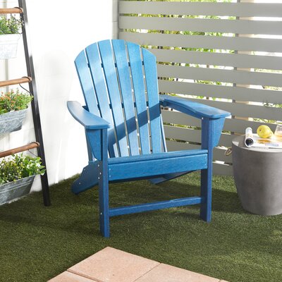 Resin Indoor Outdoor Adirondack Chair by Rosecliff Heights