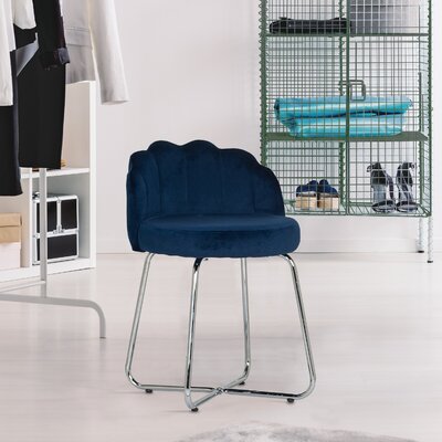 Laborde Steel Vanity Stool by Willa Arlo Interiors