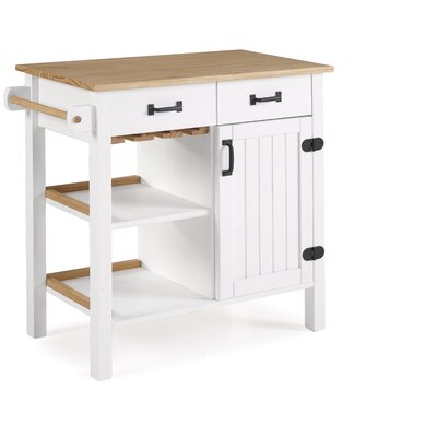 Jordao Island - Versatile Kitchen Island with Extra Counter Space and Storage for Small Spaces by Longshore Tides by Longshore Tides