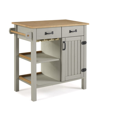 Jordao Island - Versatile Kitchen Island with Extra Counter Space and Storage for Small Spaces by Longshore Tides by Longshore Tides