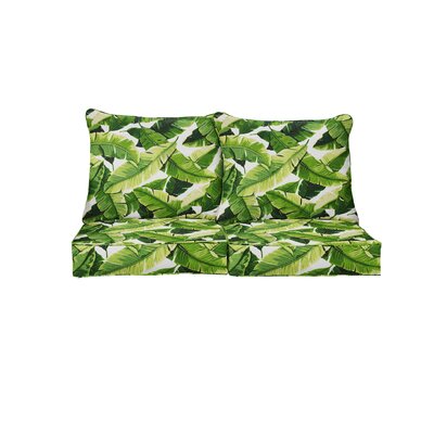 Indoor/Outdoor Loveseat Cushion by Mistana