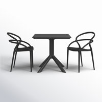 Farrah Patio 3 Piece Bistro Set by AllModern
