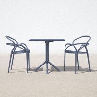 Farrah 3 Piece Bistro Set by AllModern